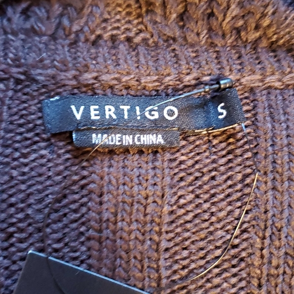 NWT Vertigo Wool Blend Long Cardigan Sweater - Picture 7 of 11